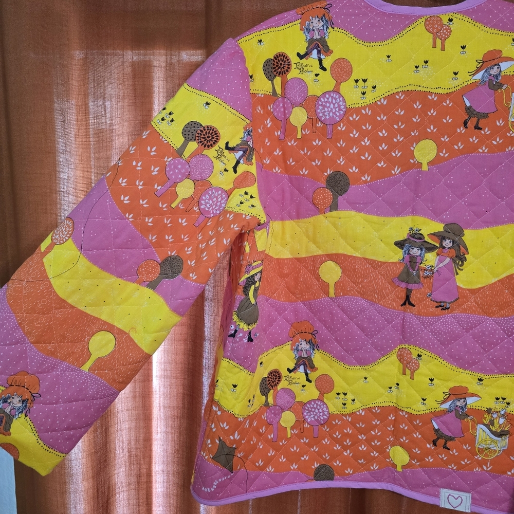 Colorful Quilted Jacket - Picture 5 of 7